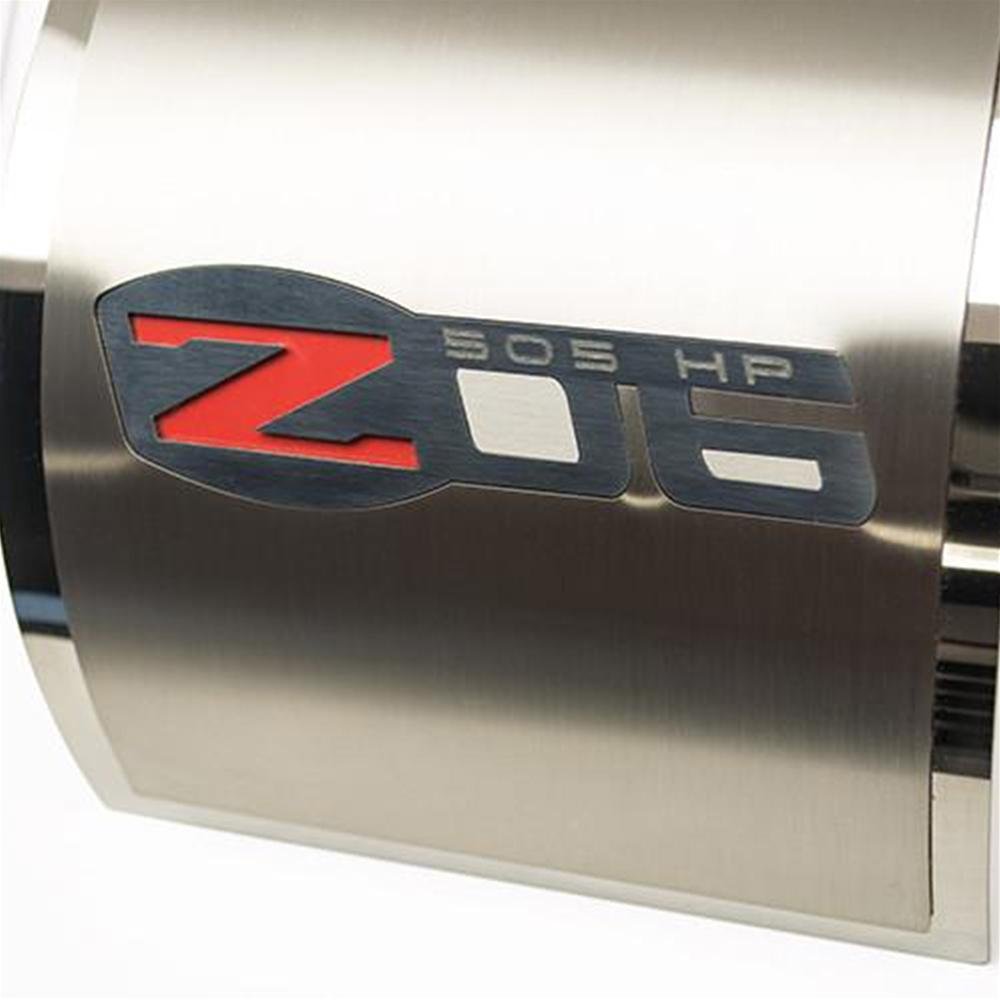Corvette Alternator Cover - Stainless Steel : 2006-2013 C6 Z06-SR1 Performance