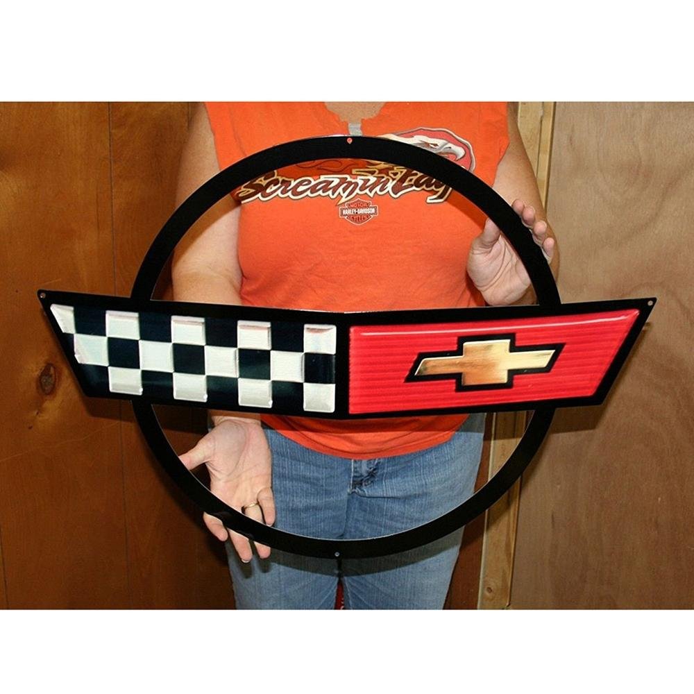 C4 Corvette 1984-1990 Large Metal Sign 27" x 19"-SR1 Performance