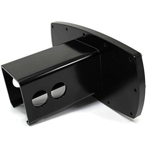 Ford F-150 Tow Hitch Cover - Billet Aluminum with Black Trim-SR1 Performance