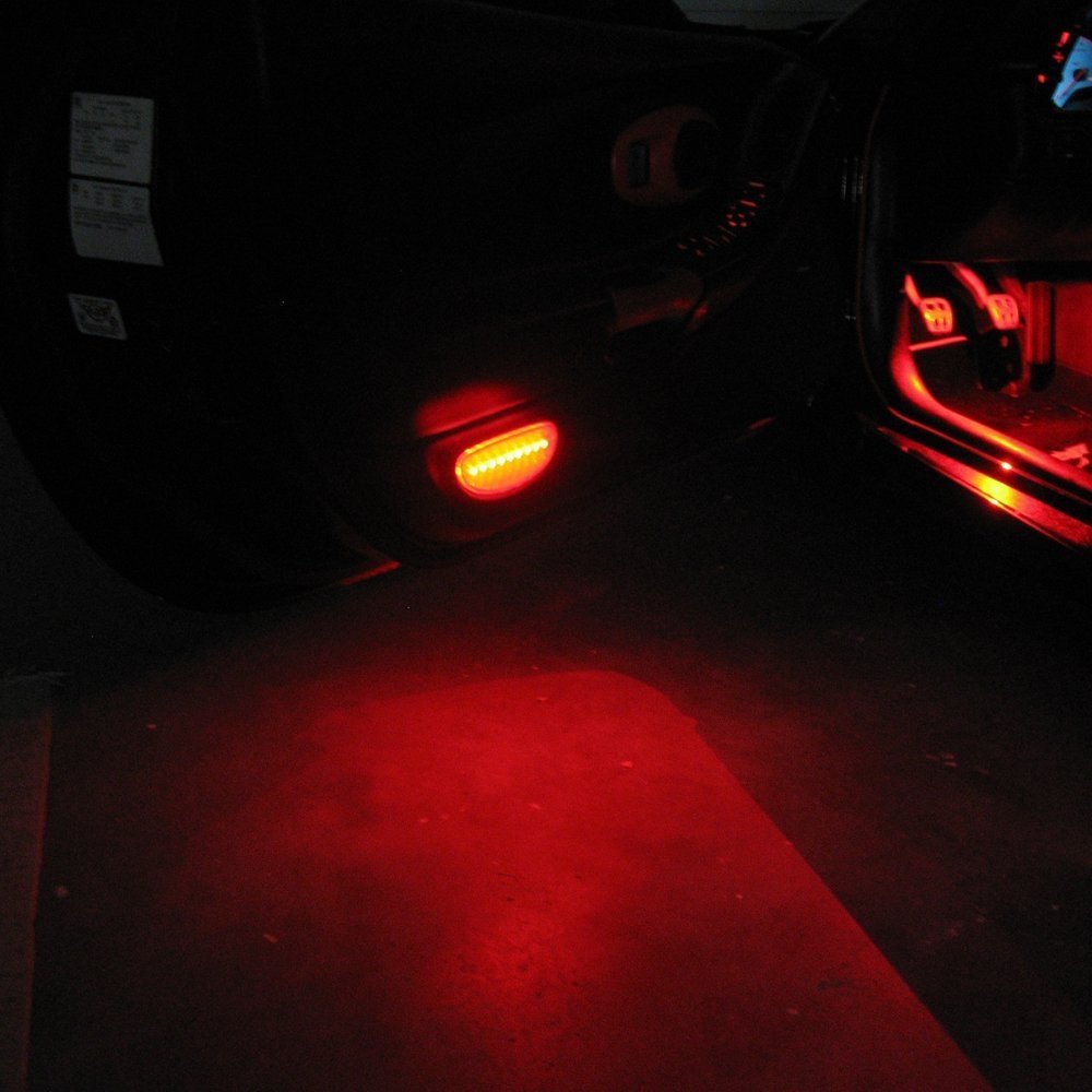 Corvette Puddle LED Lighting Kit : 1997-2013 C5, C6 ALL-SR1 Performance