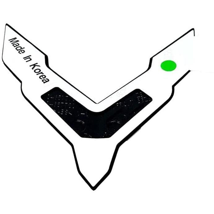 C8 Corvette Next Generation GM Crossed Flags Emblem - Carbon Flash-SR1 Performance