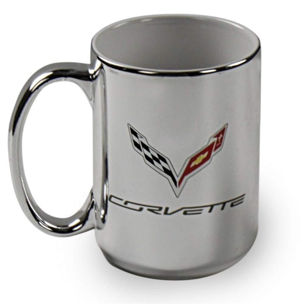 C7 Corvette Coffee Mug - Silver 15 oz. : Stingray-SR1 Performance