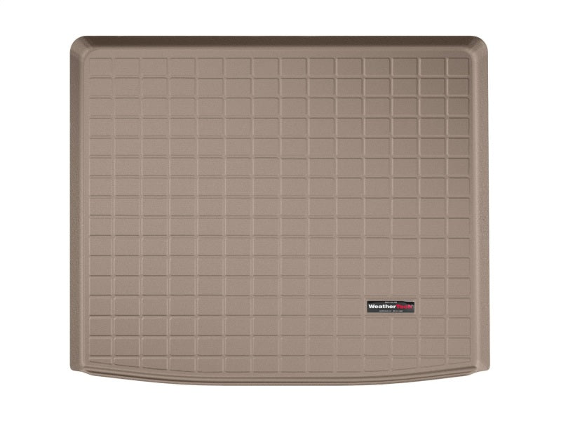 WeatherTech 2019+ Jeep Cherokee Tan Cargo Liner Part 411373 – Complete Trunk Protection with Raised Lip and Textured Finish