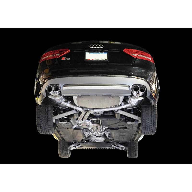 AWE Tuning Audi B8 S5 4.2L Touring Edition Exhaust System - Polished Silver Tips