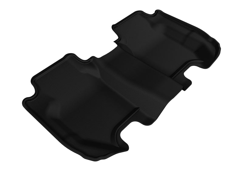 3D MAXpider 2015-2020 Honda Fit Kagu 2nd Row Floormats - Black-SR1 Performance