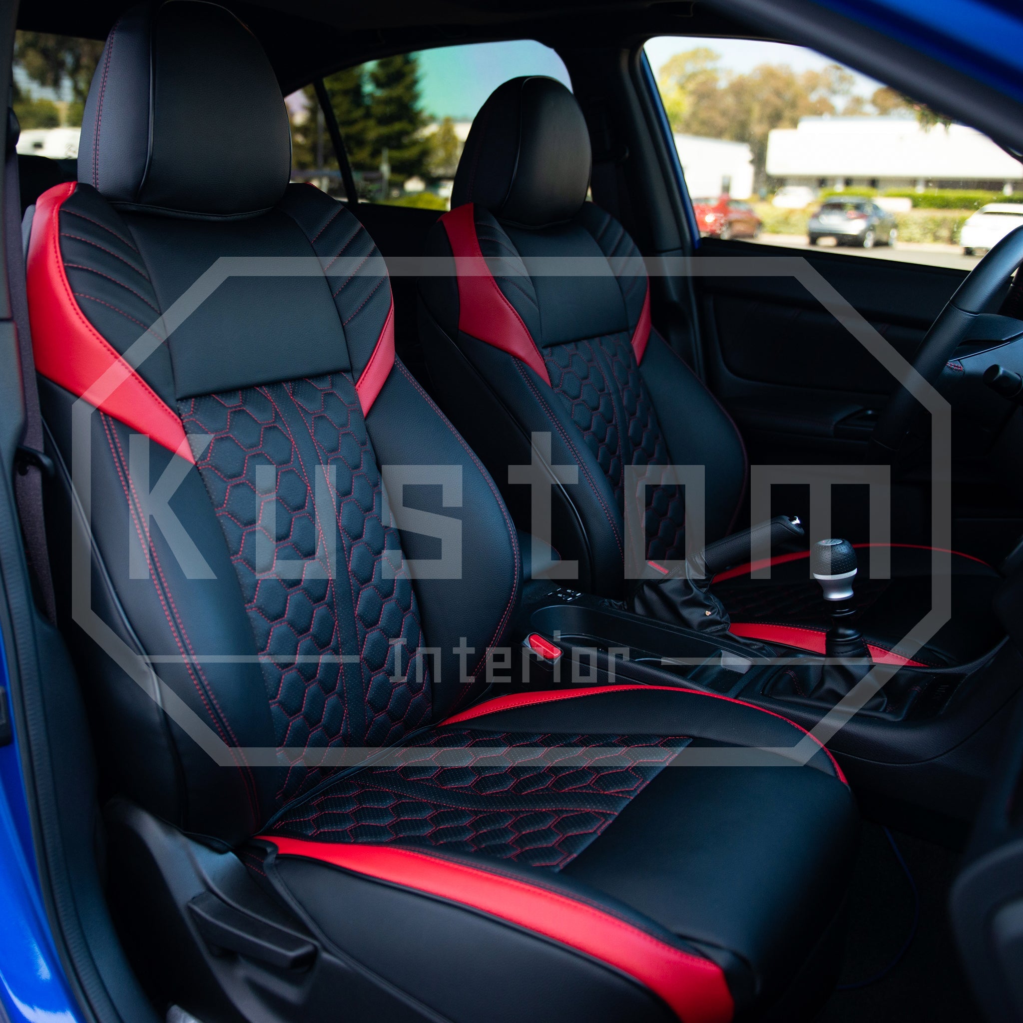 2015-21 Subaru WRX / STi Custom Leather Seat Covers