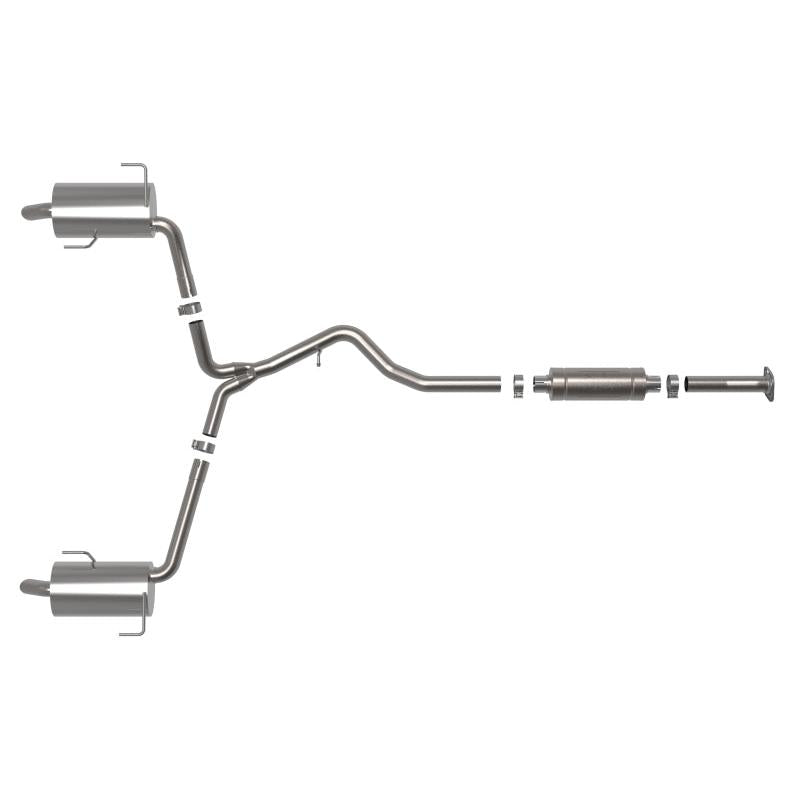 aFe Subaru Outback 20-23 H4-2.4L Takeda 2-1/2 IN to 2-1/4 IN 304 Stainless Steel Cat-Back Exhaust-SR1 Performance