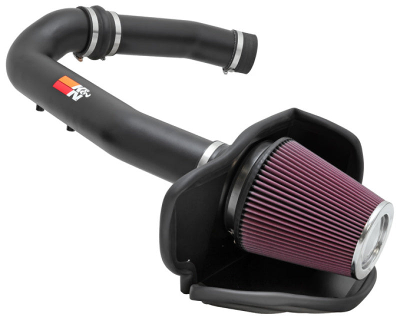 K&N High Flow Performance Intake Kit 11 Jeep Grand Cherokee 3.6L V6 / 11 Dodge Durango 3.6L V6-SR1 Performance