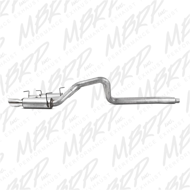 MBRP 05-09 Ford Mustang GT 4.6L Dual Split Rear Race Version AL/ 3in Cat Back Exhaust System-SR1 Performance