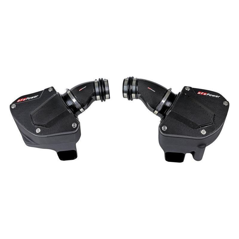 aFe Black Series Stage-2 Carbon Fiber Cold Air Intake System w/ Pro DRY S Media - 18-19 BMW M5 (F90)-SR1 Performance