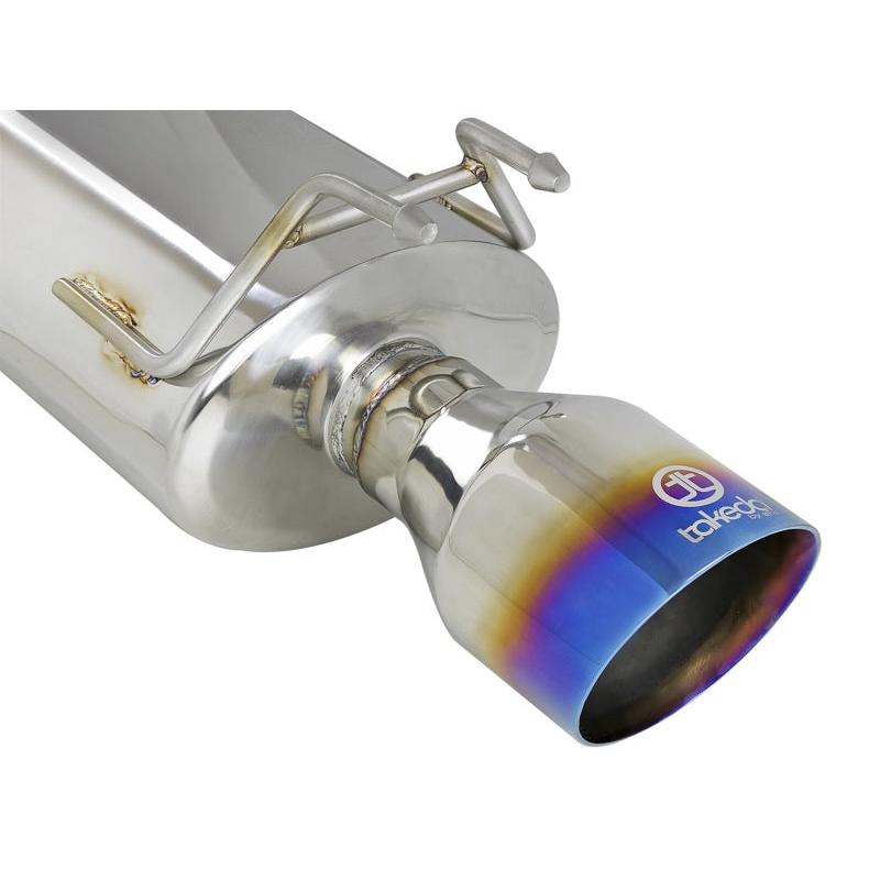 aFe Takeda 2.5-1.75in 304 SS Cat-Back Exhaust System 13-17 Honda Accord LX / EX / EX-L L4-2.4L-SR1 Performance