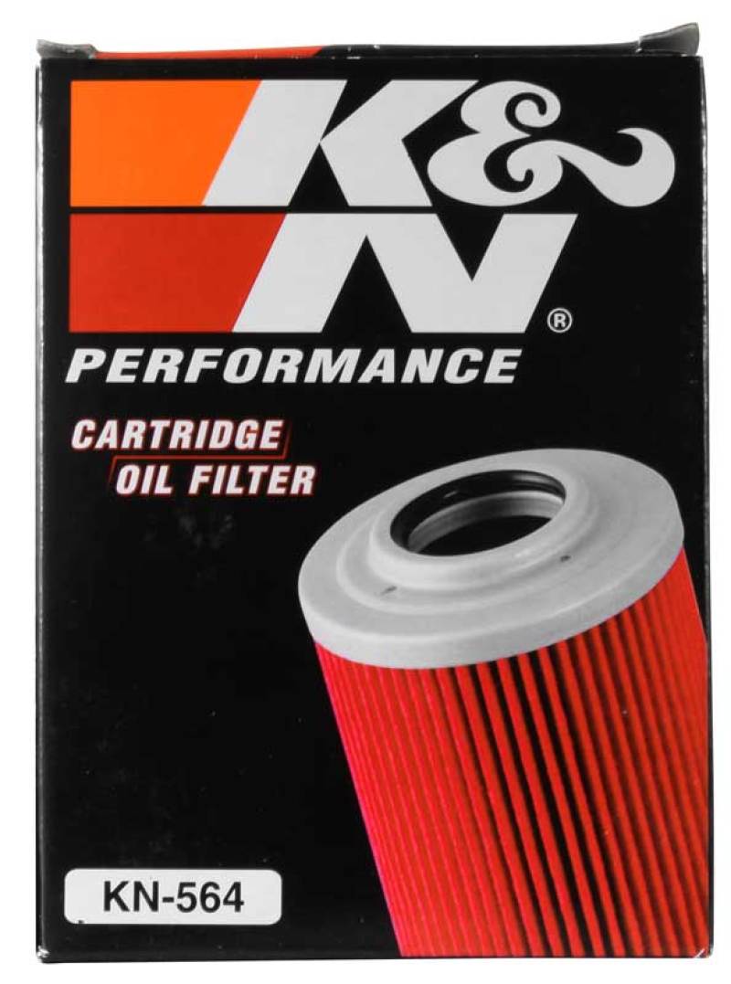 K&N Can/AM Spyder RT 998/ Buell 1125R -2.2219in OD x 0.969in ID x 3.813in H Oil Filter-SR1 Performance