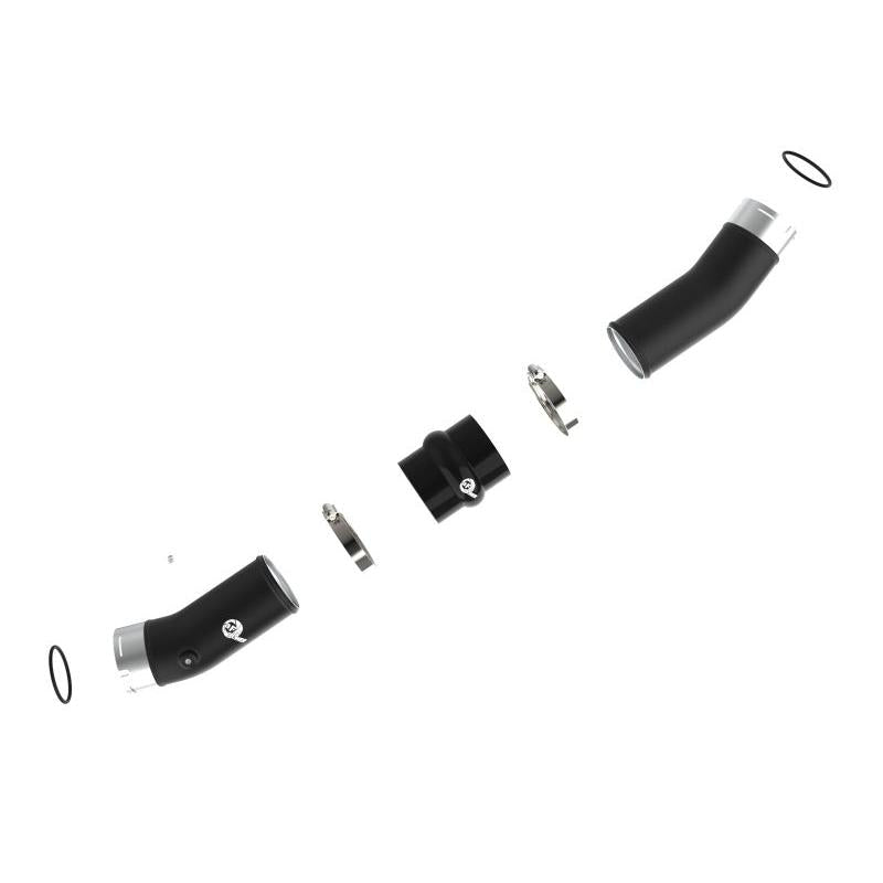 aFe 2024 Toyota Tacoma L4 2.4L (t) BladeRunner 3in Aluminum Cold Charge Pipe-SR1 Performance