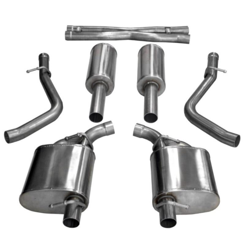 Corsa 15-23 Dodge Charger/300 Sedan 3.6L 2.5in Cat-Back Dual Rear Exit (re-uses stock exhaust bezel)-SR1 Performance