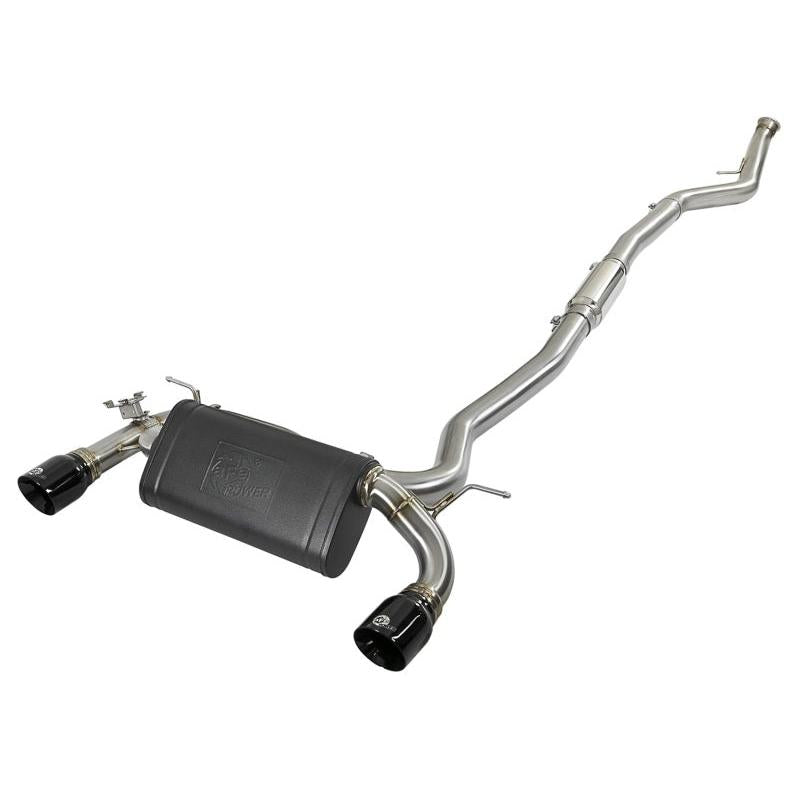 aFe MACH Force-Xp 3in 304 SS Cat-Back Exhaust w/ Black Tips 12-15 BMW 335i (F30) L6 3.0L (t) N55-SR1 Performance