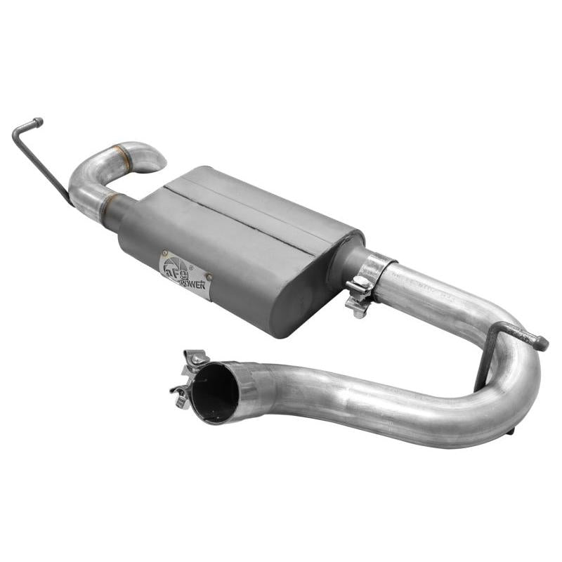 aFe Scorpion Exhaust System Axle Back Aluminized Hi-Tuck 07-17 Jeep Wrangler JK V6 3.6/3.8L-SR1 Performance