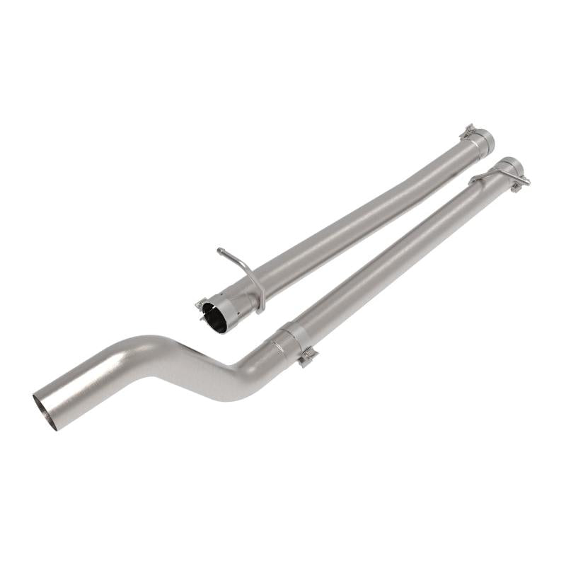 aFe Vulcan Series 3in 304 Stainless Steel Muffler Delete Pipe 2021 Ram 1500 TRX V8-6.2L (sc)