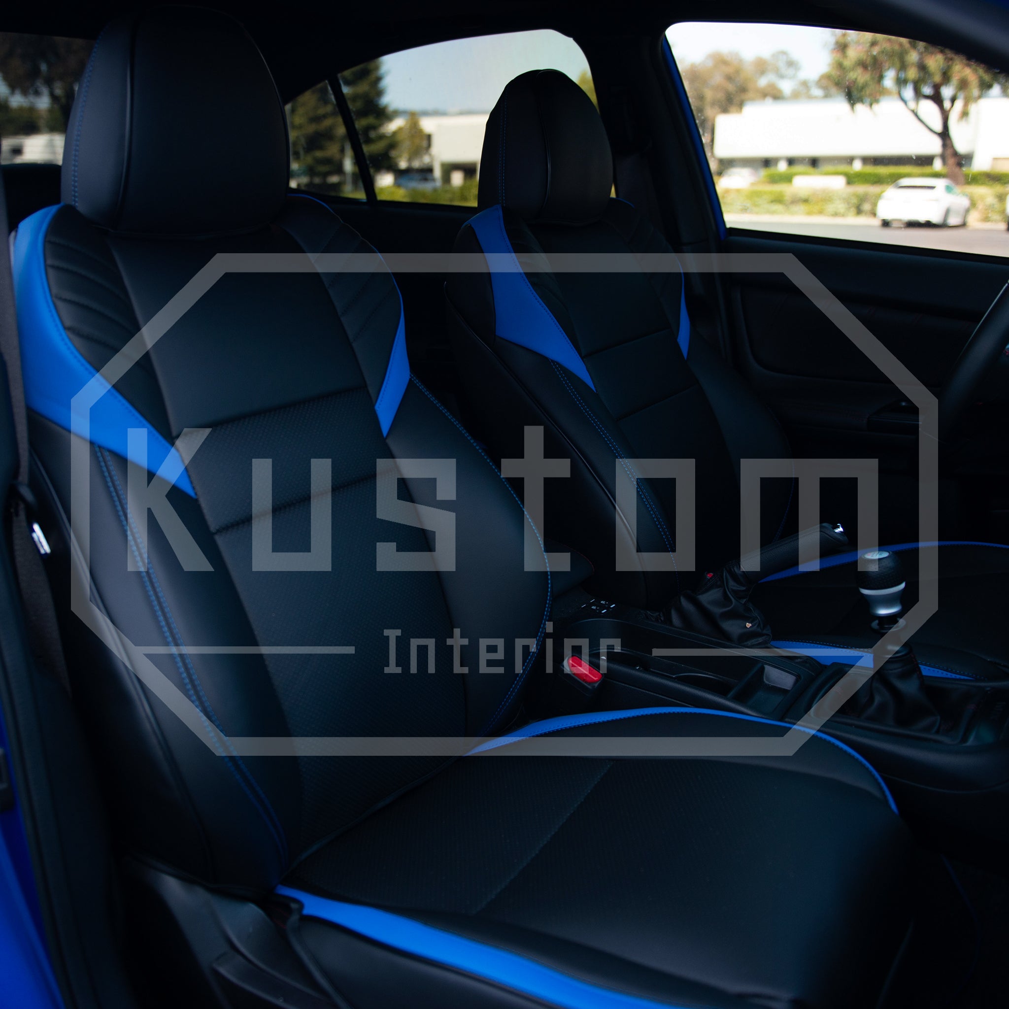 2015-21 Subaru WRX / STi Custom Leather Seat Covers
