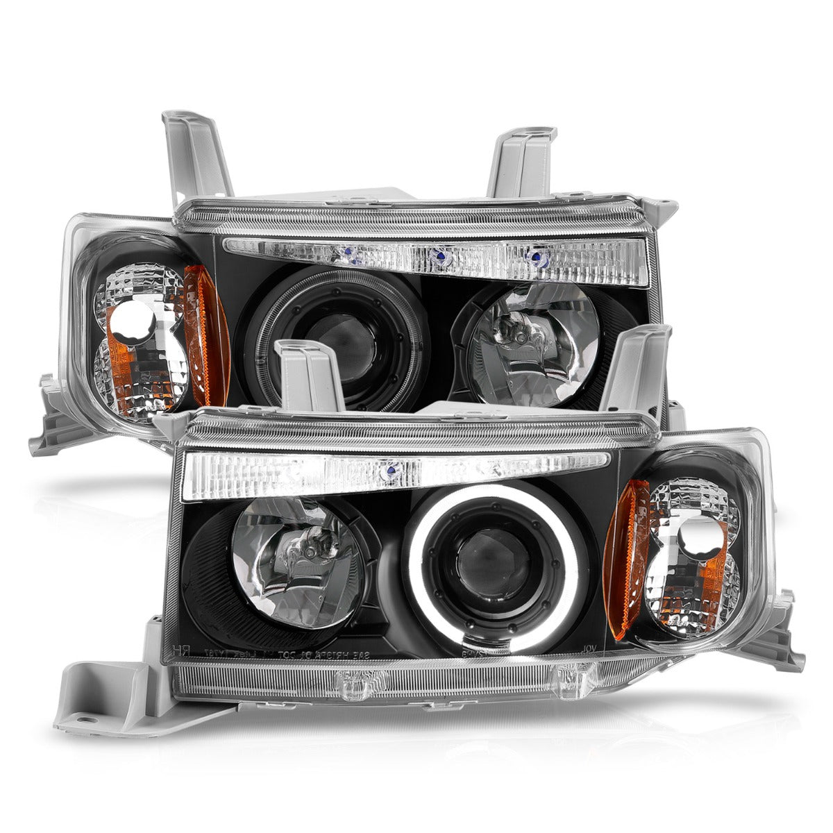 SCION XB 04-07 PROJECTOR HALO HEADLIGHTS BLACK