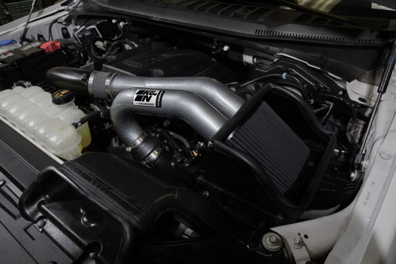 K&N 15-23 Ford F-150 (Incl. Raptor) 2.7L/3.5L V6 Performance Air Intake System-SR1 Performance