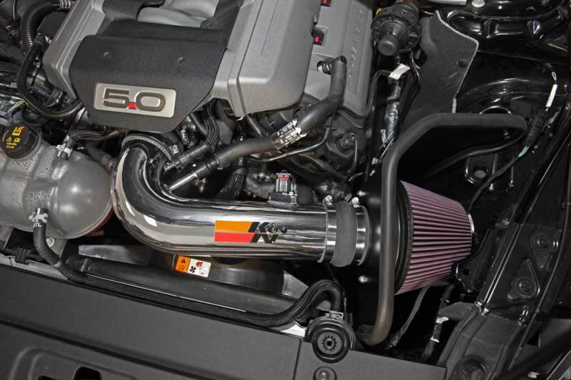 K&N 2015 Ford Mustang GT 5.0L V8 Typhoon Intake Kit-SR1 Performance
