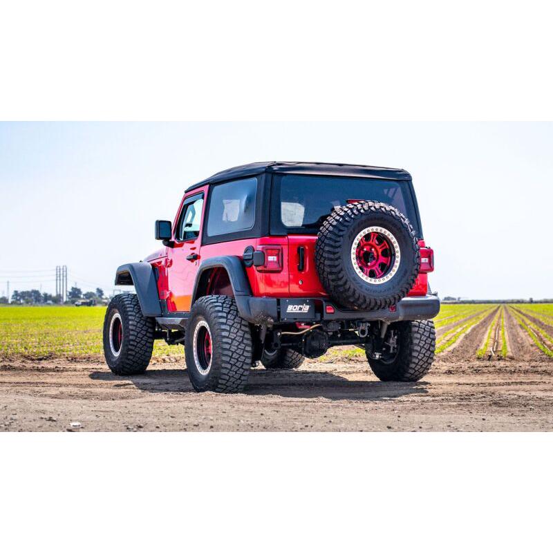 Borla 18-20 Jeep Wrangler 3.6L AT/MT 4WD 2DR S-Type Cat-back