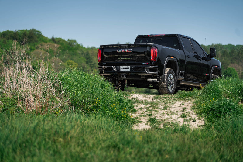 MBRP 20-23 Chevrolet Silverado 2500HD 6.6L Armor Lite AL Steel Single Side Exit 5in DPF Back Exhaust-SR1 Performance