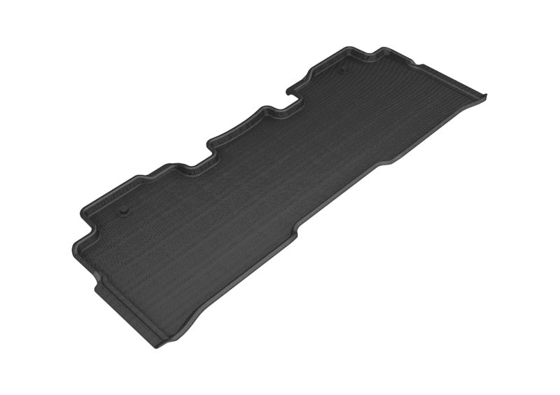 3D MAXpider 2018-2020 Honda Odyssey Kagu 2nd Row Floormats - Black-SR1 Performance