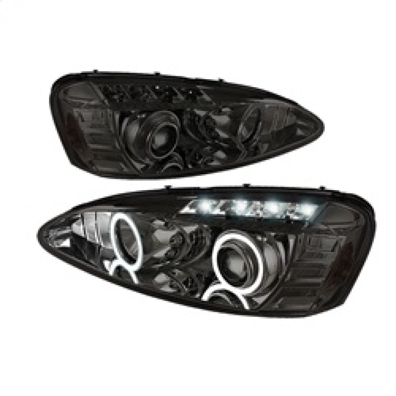 Spyder Pontiac Grand Prix 04-08 Projector Headlights LED Halo LED Smke PRO-YD-PGP04-HL-SMC-SR1 Performance