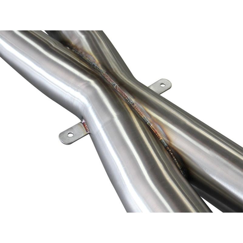 aFe MACHForce XP Exhaust 304SS Cat-Back w/ Polished Tips 12-13 BMW M5 (F10) V8 4.4L (tt)-SR1 Performance