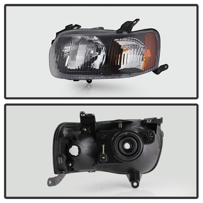 xTune 01-04 Ford Escape OEM Style Headlights - Black (HD-JH-FESCA01-AM-BK)-SR1 Performance