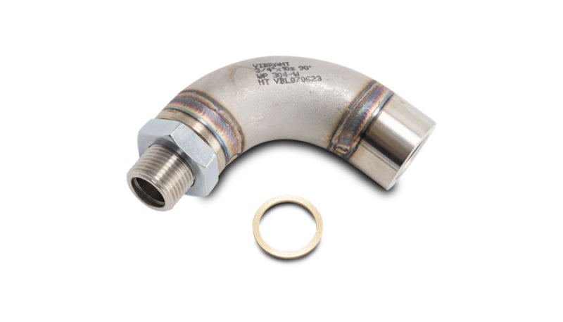 Vibrant Thread-On J-Style Sensor Bung Adapter