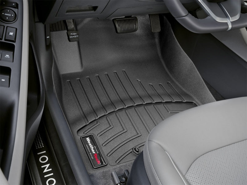 WeatherTech DigitalFit Front FloorLiner for Hyundai Ioniq 2017-2019, Black