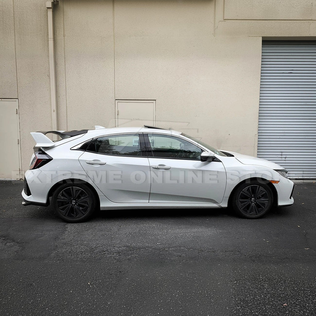 16-21 Honda Civic Hatchback Type R Rear Spoiler W/ Mugen Roof Spoiler ...