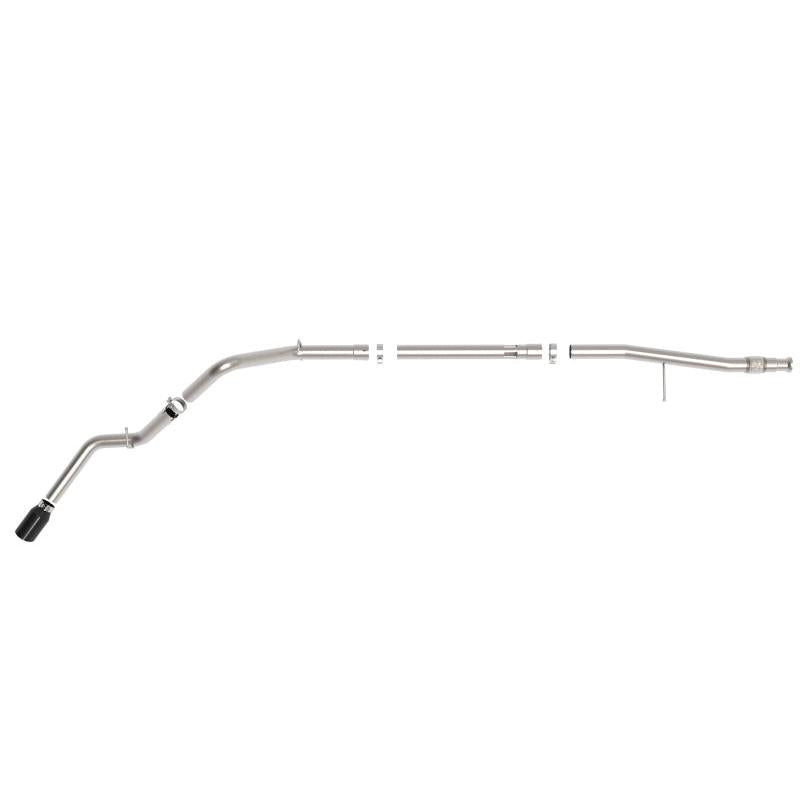 aFe Large Bore-HD 3in 409SS DPF-Back 20-21 GM Trucks L6-3.0L (td) LM2 - Black Tip-SR1 Performance