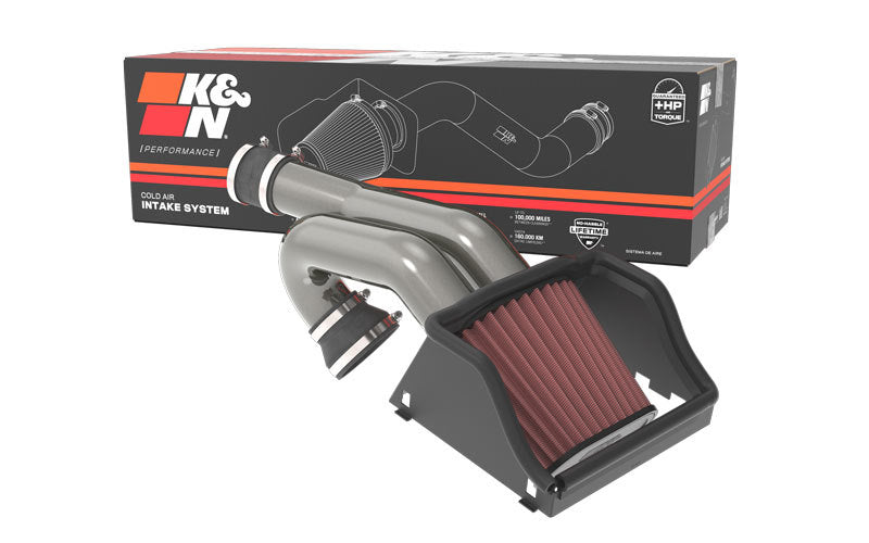 K&N 2015-22 Ford F-150 3.5L V6 Performance Air Intake System-SR1 Performance