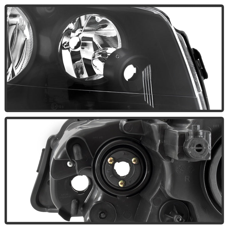 xTune 11-17 Dodge Grand Caravan OEM Style Headlights - Black (HD-JH-CHRTC08-AM-BK)-SR1 Performance