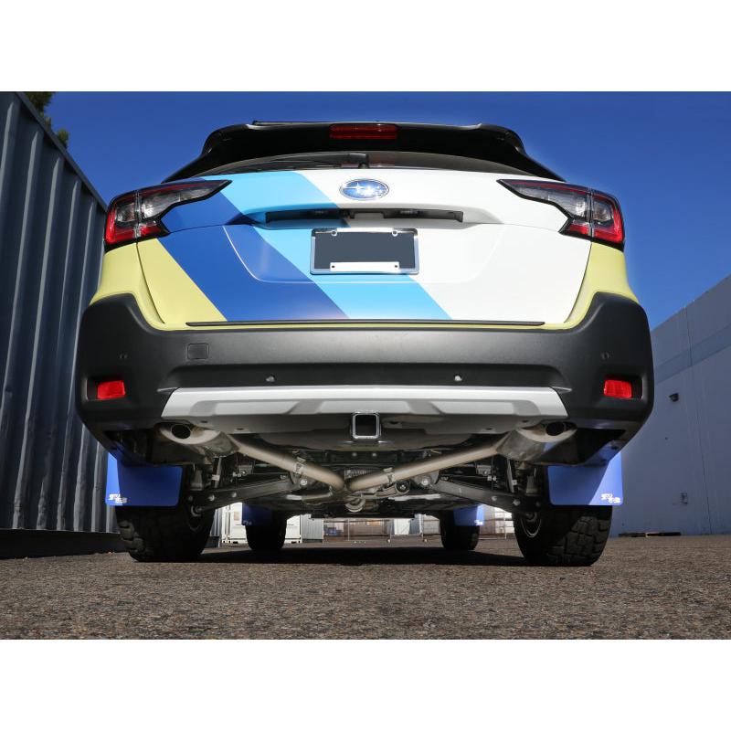 aFe Subaru Outback 20-23 H4-2.4L Takeda 2-1/2 IN to 2-1/4 IN 304 Stainless Steel Cat-Back Exhaust-SR1 Performance