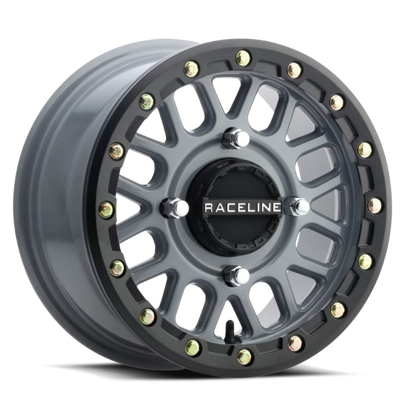 Raceline A93SG Podium 14x7 Inch Beadlock Wheel for Powersports Vehicles