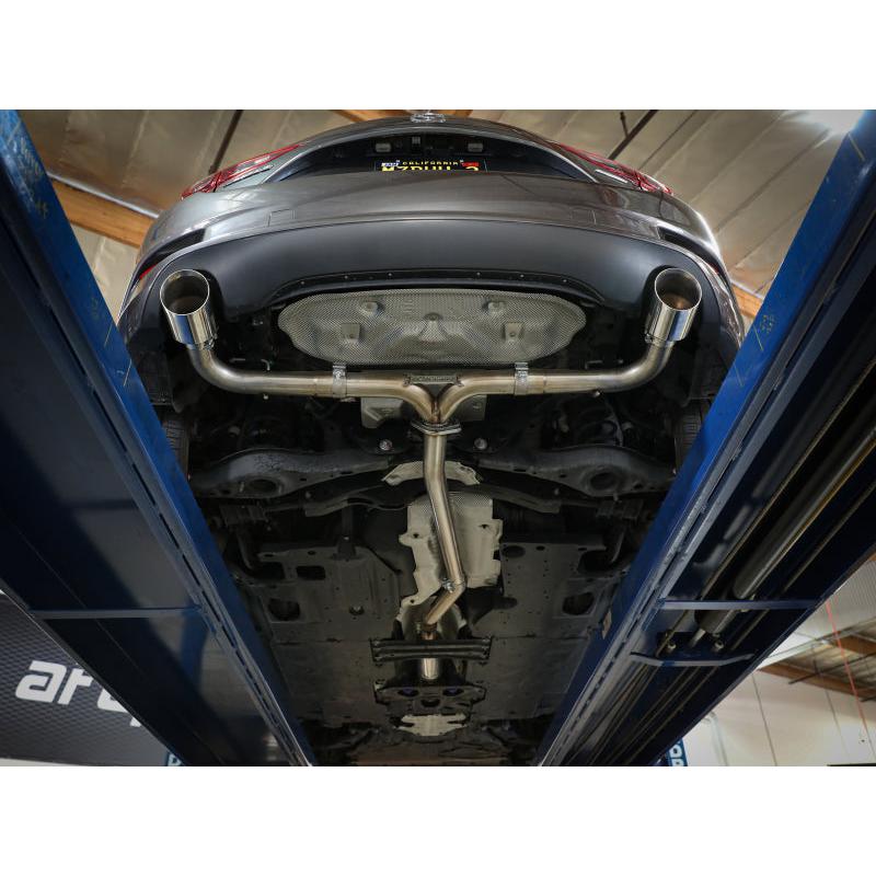 aFe Takeda 2-1/2in 304 SS Cat-Back Exhaust w/ Polished Tips 14-18 Mazda 3 L4 2.0L/2.5L-SR1 Performance