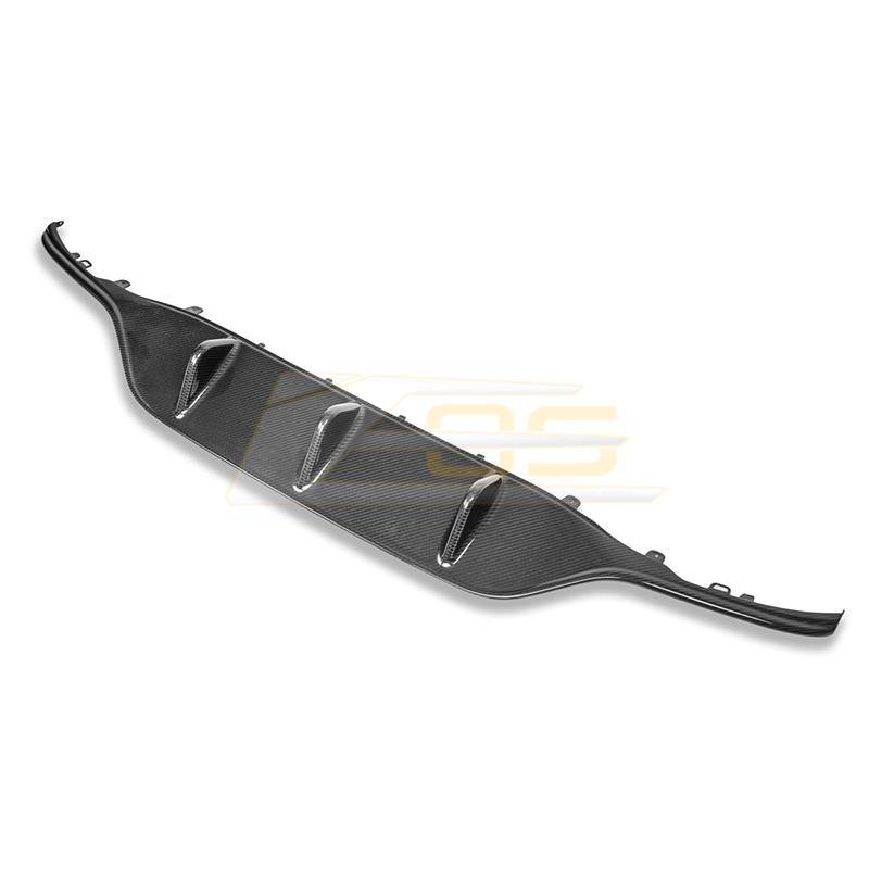 2015-18 Mercedes-Benz C-Class W205 AMG Carbon Fiber Rear Bumper Diffuser - Extreme Online Store