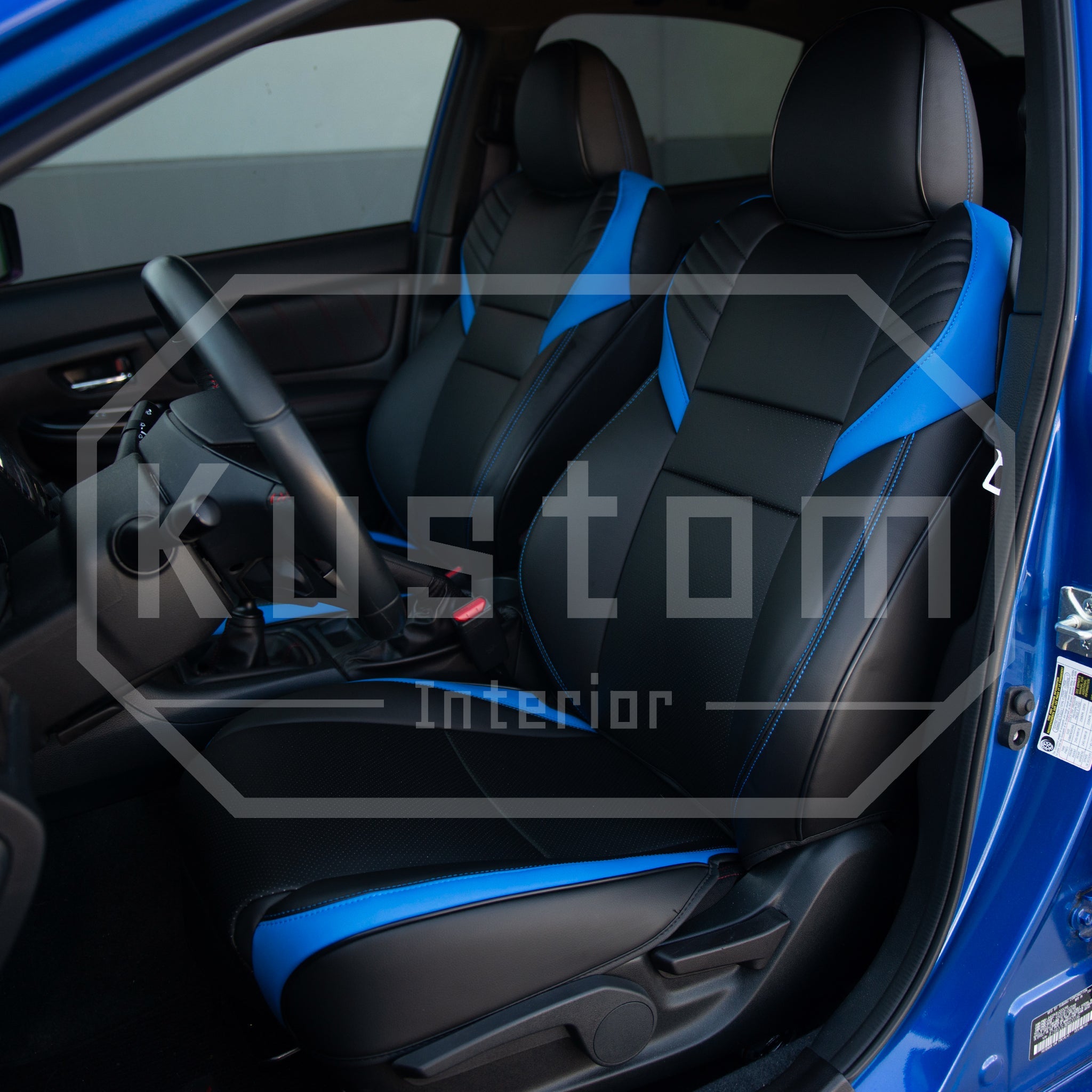 2015-21 Subaru WRX / STi Custom Leather Seat Covers