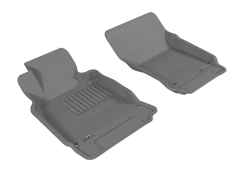 3D MAXpider 2011-2019 Infiniti Q70/M37 Kagu 1st Row Floormat - Gray-SR1 Performance