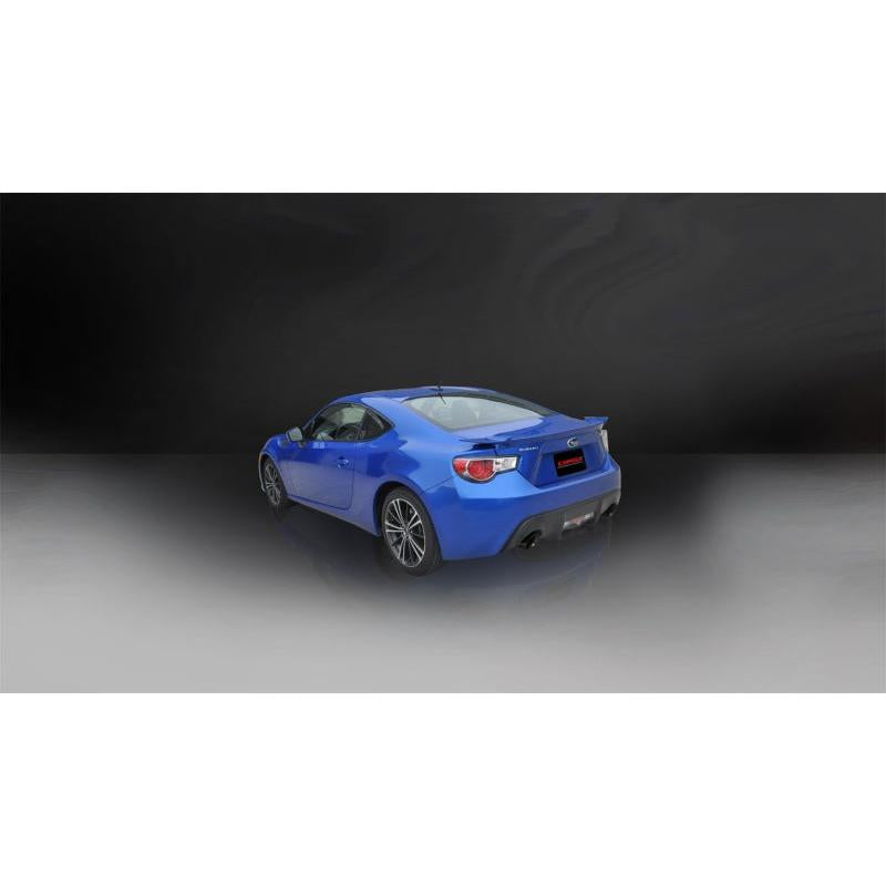 Corsa 2012-2020 Scion FRS / Subaru BRZ Black Tip Sport Cat-Back Exhaust