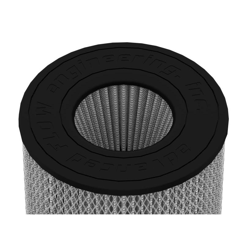 aFe MagnumFLOW Air Filter Pro DRY S 6in Flange x 8 1/8in Base/Top (INV) x 9in H-SR1 Performance