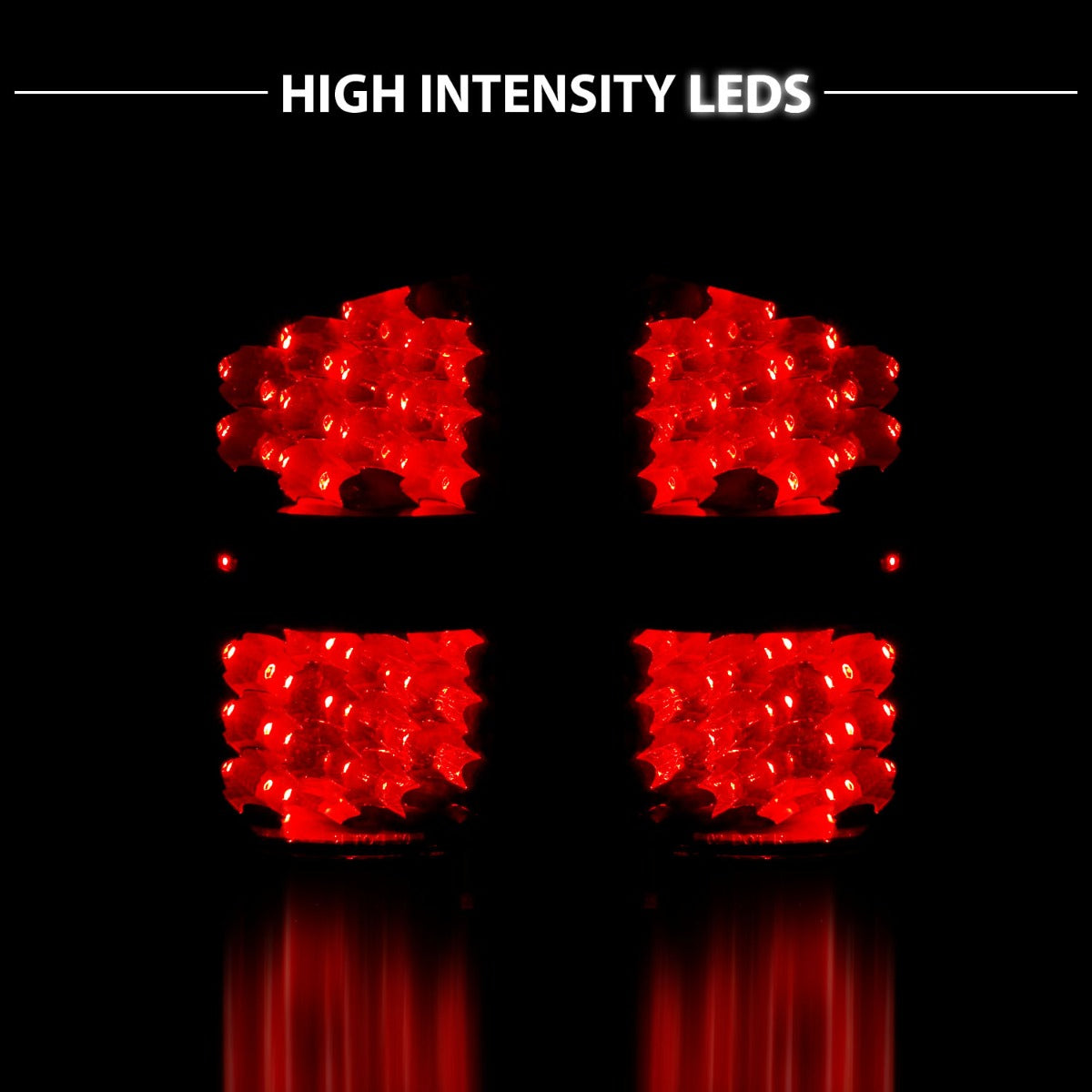 DODGE RAM 1500 02-06 / 2500/3500 03-06 LED TAIL LIGHTS BLACK
