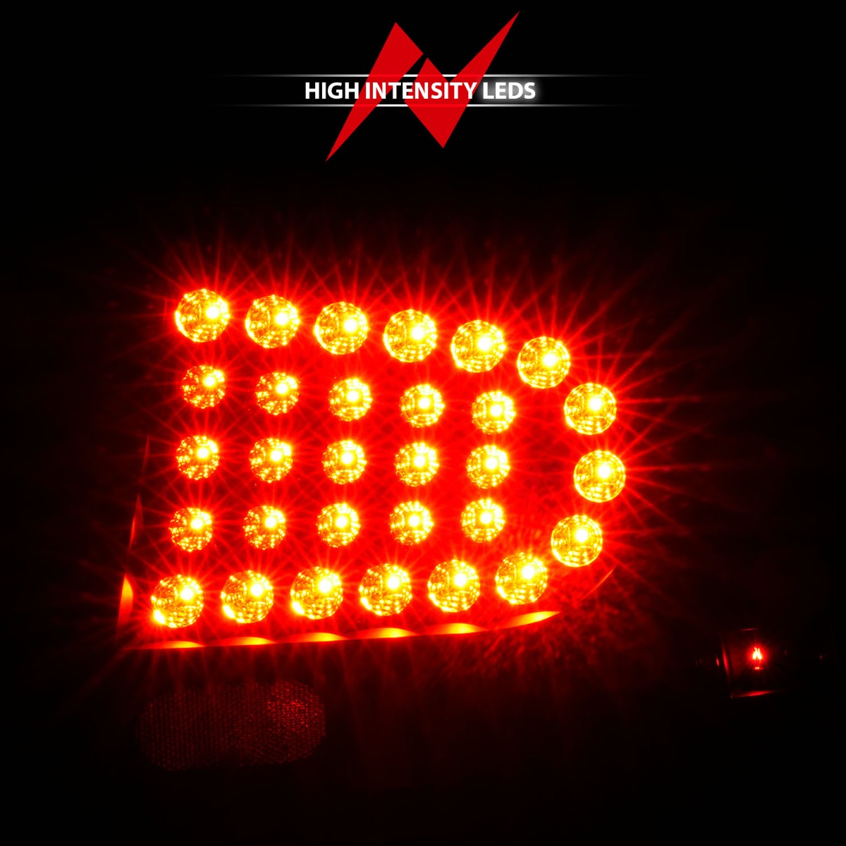 DODGE CHARGER 06-08 LED TAIL LIGHTS BLACK