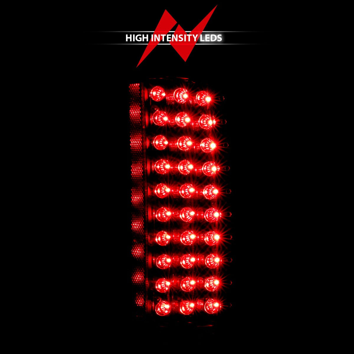 CHEVY SILVERADO 1500 07-13 / 2500HD/3500HD 07-14 LED TAIL LIGHTS CHROME SMOKE LENS