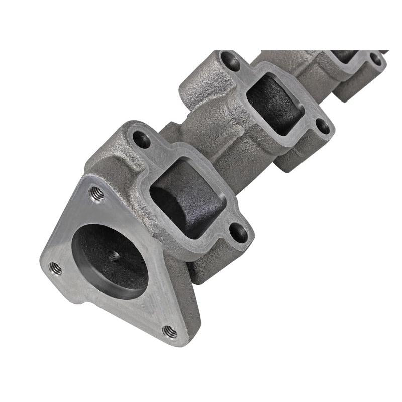 aFe Power BladeRunner Ported Ductile Iron Exhaust Manifold 01-16 GM Diesel Trucks V8-6.6L (td)-SR1 Performance