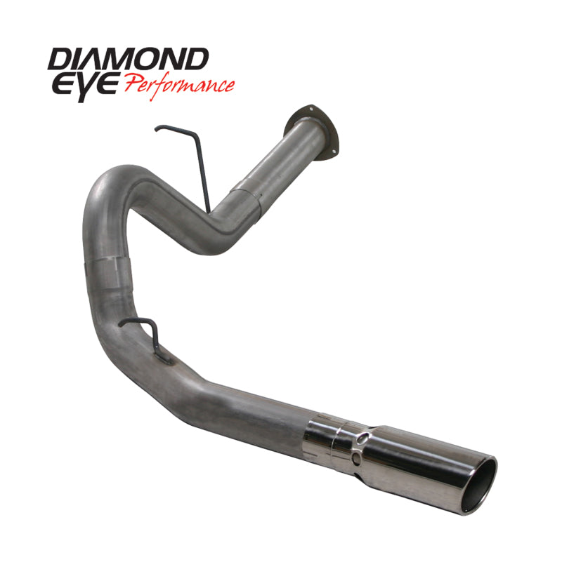 Diamond Eye KIT 4in DPF-BACK SGL SS 07.5-10 CHEVY 6 6L 2500/3500 PCKGD BX46X14X14OD EL-PL-SR1 Performance